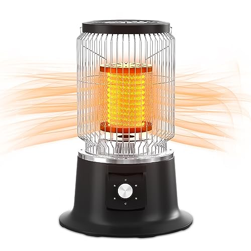 楽天市場】電気ストーブ 電気ヒーター 【円柱型＆360度速暖】 ヒーター