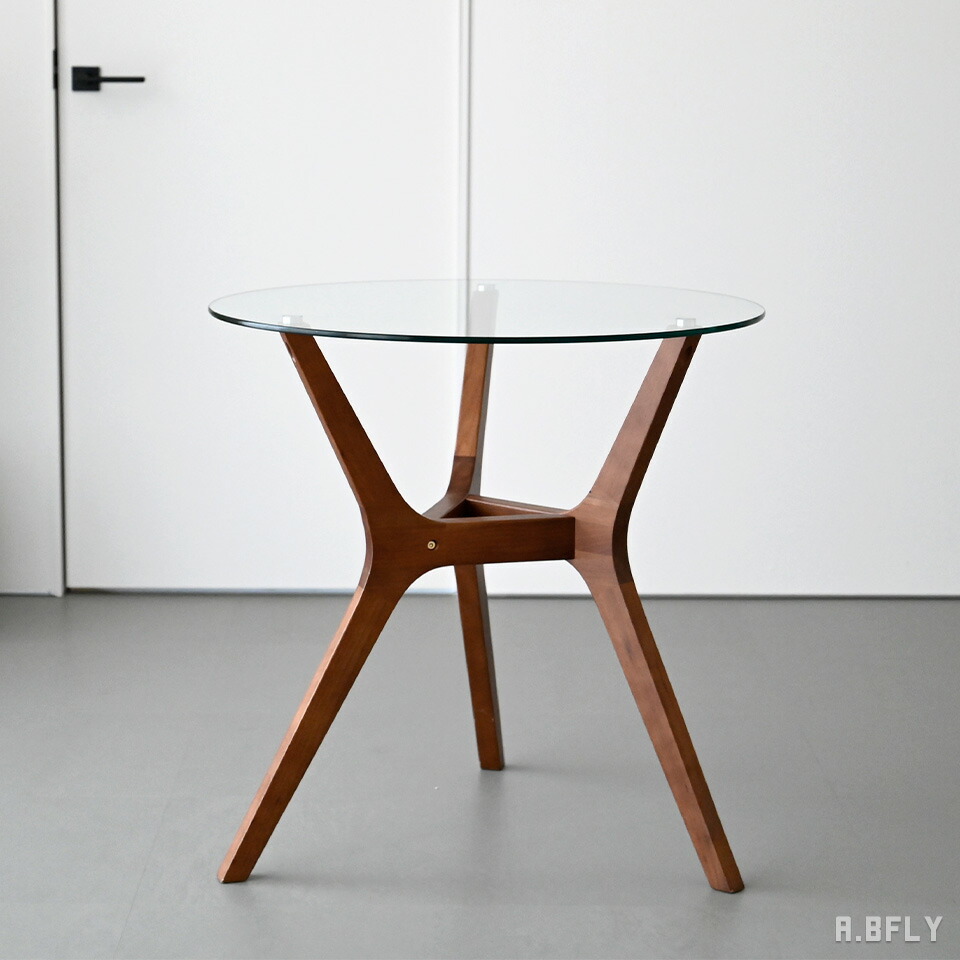 楽天市場】カフェテーブル 円形 70cm 2人用 おしゃれ 北欧 ガラス