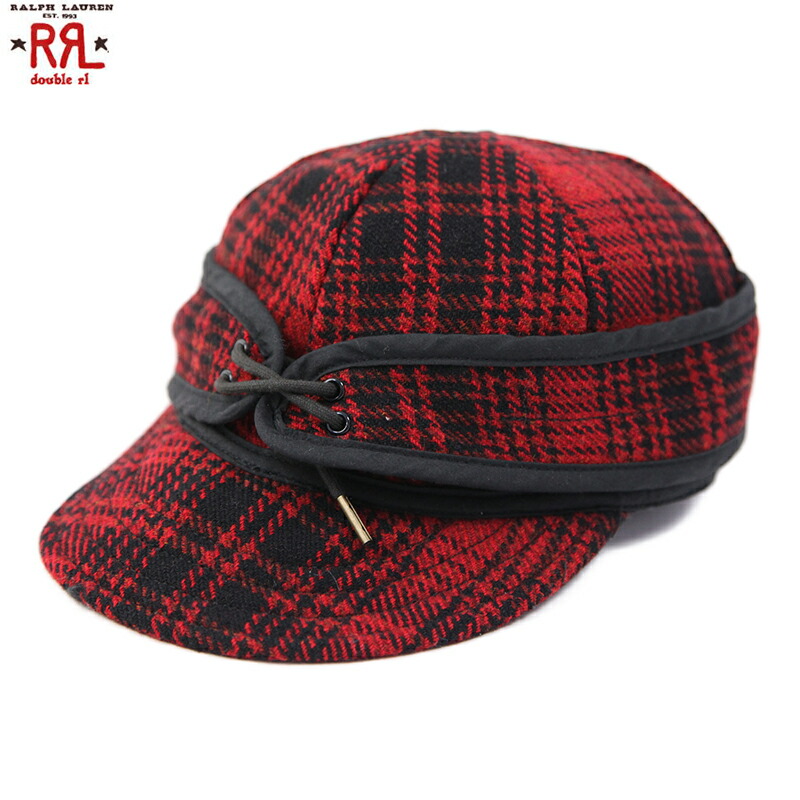楽天市場】RRL (double RL) Wool Hunting Cap ダブルアールエル ウール