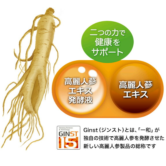 楽天市場】一和 ジンスト15 高麗人参濃縮茶（100g）高麗人参エキス発酵