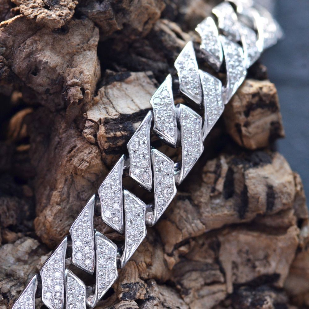 楽天市場】喜平 アンクレット プラチナ メンズ ダイヤモンド ブラック