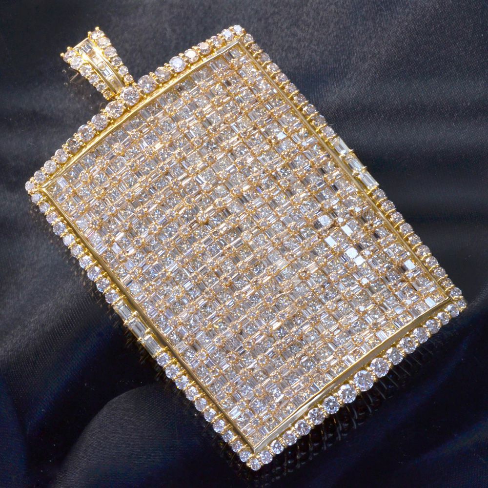 楽天市場】ペンダントトップ メンズ 18金 K18 18K ダイヤモンド 20