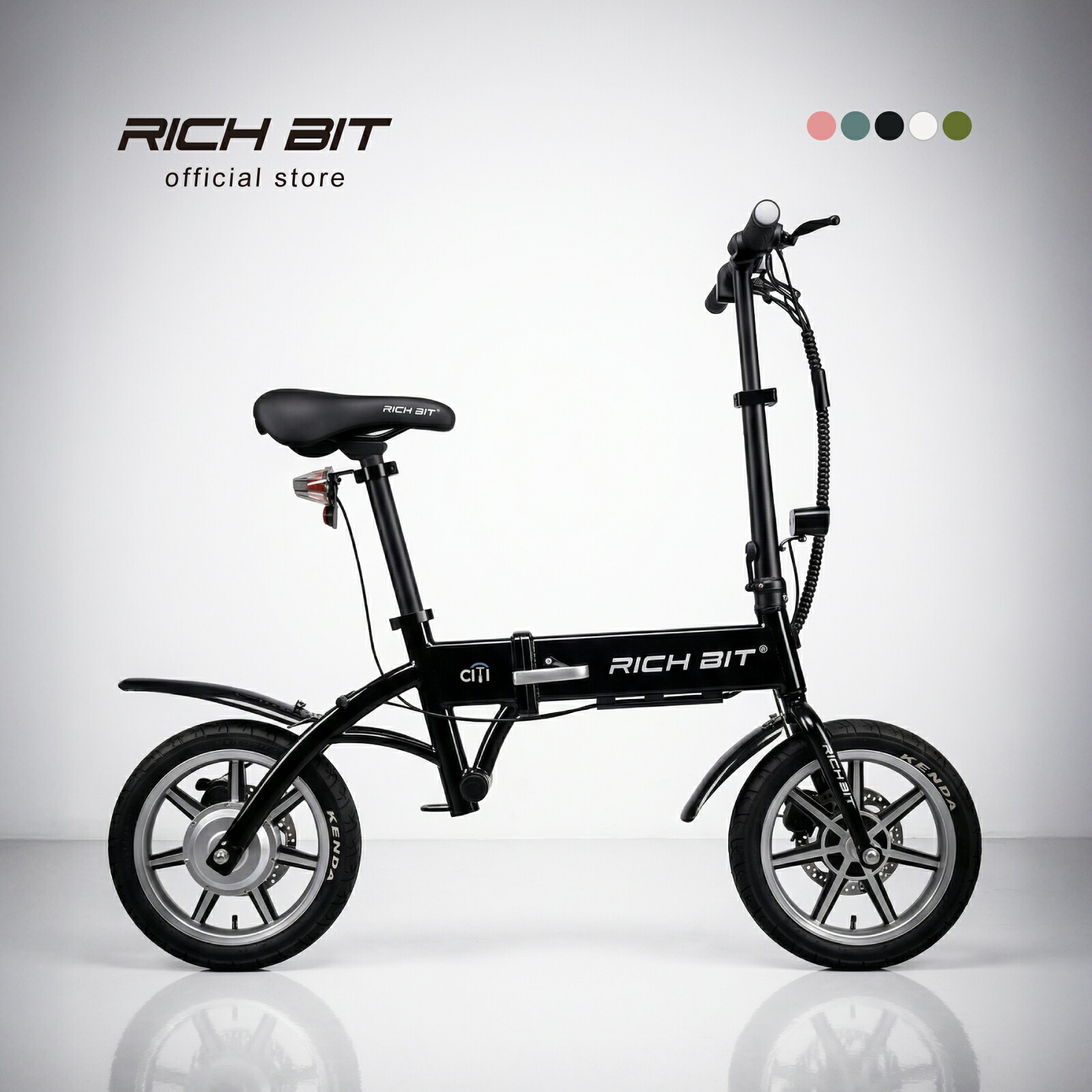 楽天市場】【特定小型原動機付自転車】 バイク 免許不要 RICHBIT CITY