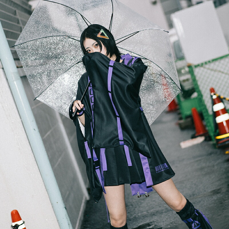 楽天市場】ERROR CODE スカート PURPLE 原宿系 原宿 ライン