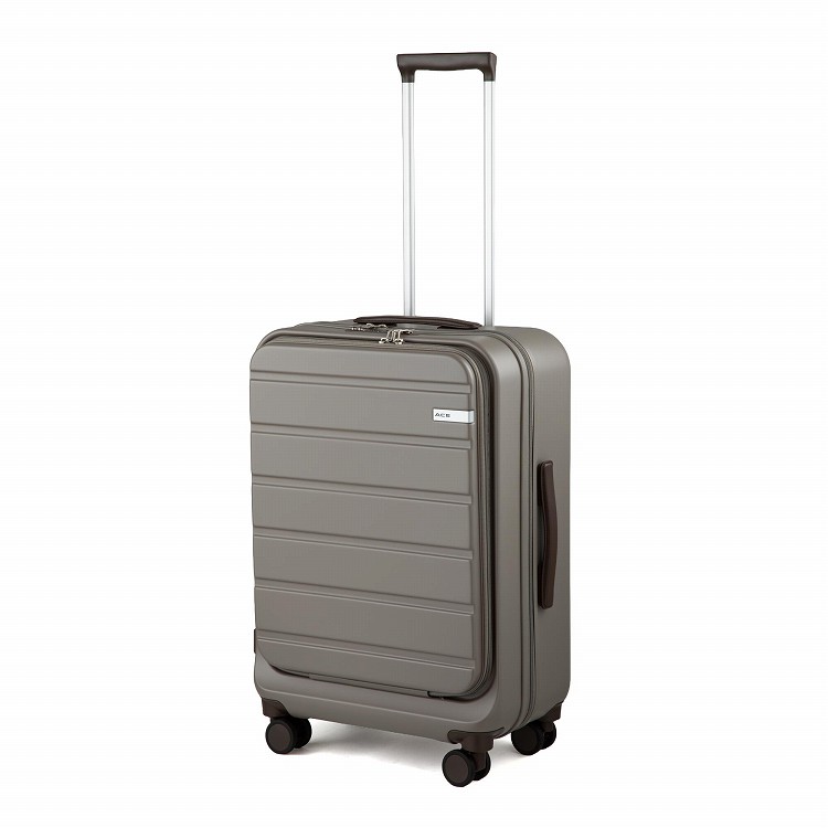 ACE フレットボード 50L スーツケース アイボリー ホワイト 4〜5泊程度