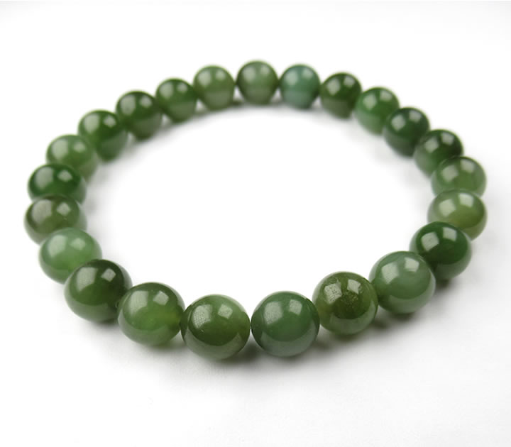 楽天市場】ヒスイ ブレスレット8mm 和田玉 和田碧玉 ホータン玉 中国四