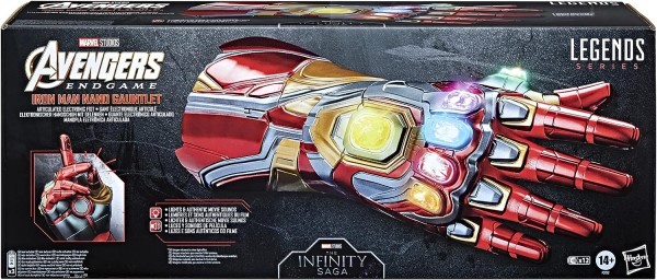 楽天市場】Marvel マーベル アイアンマン ガントレット 電動 Iron-man