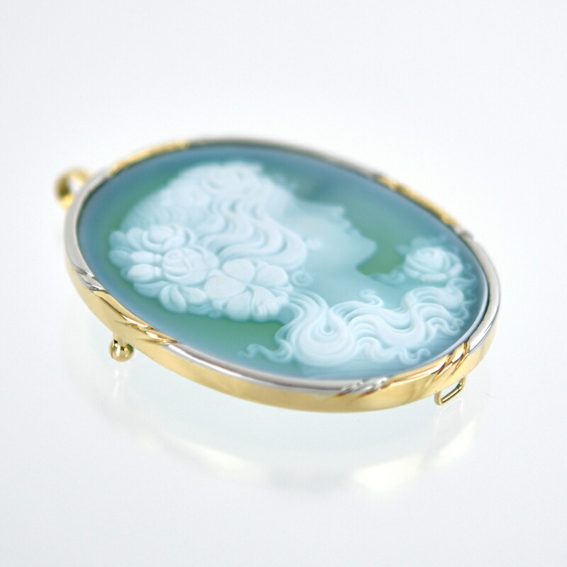 カメオブローチ ペンダントトップ 2way 18k 中古美品 imgrc0093991084.jpg