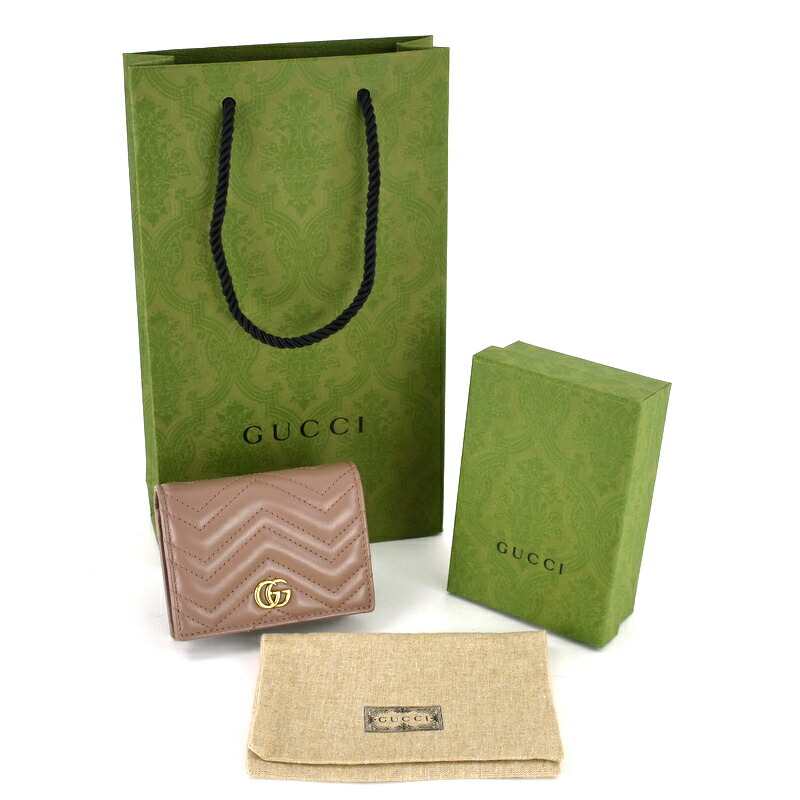 楽天市場】グッチ 財布 レディース ダブルG カードケース コイン＆紙幣