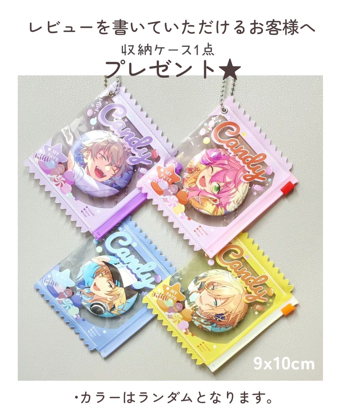 缶バッジアクスタ