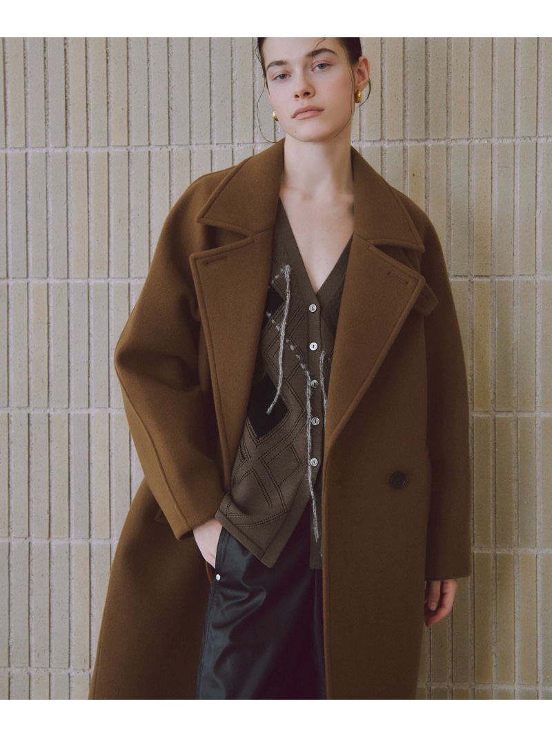 楽天市場】ウールボンディングラグランロングコート ADAM ET ROPE