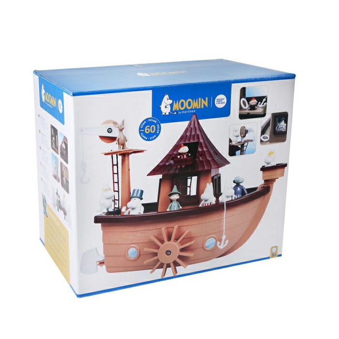 ムーミンmoominボートハウス船Martinexマルティネックス北欧おもちゃ