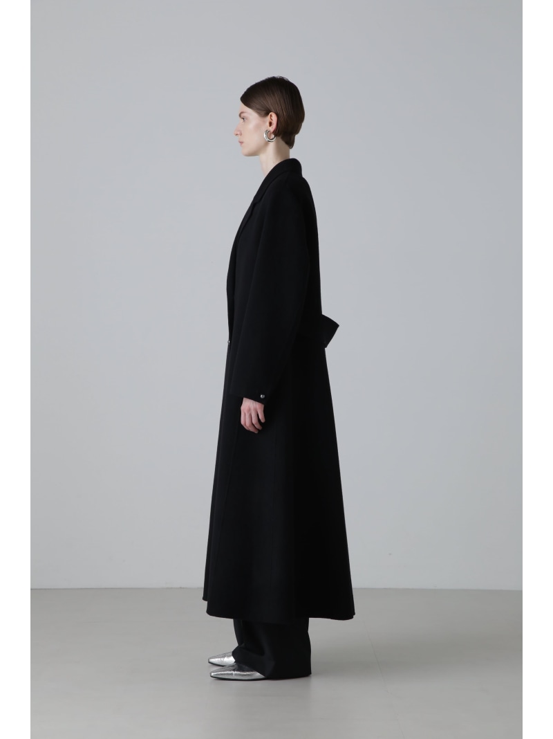 楽天市場】◇ソリッドウールリバーロングコート ADORE アドーア