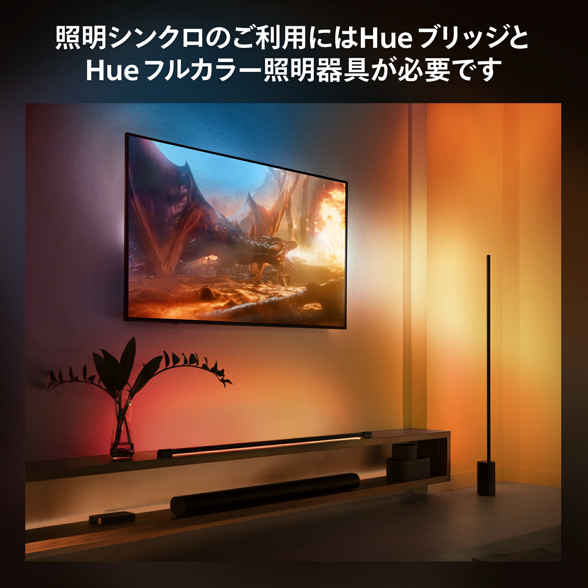 k*a様 Philips Hue syno スマートゲーミングライト 映像音楽同 k*a様
