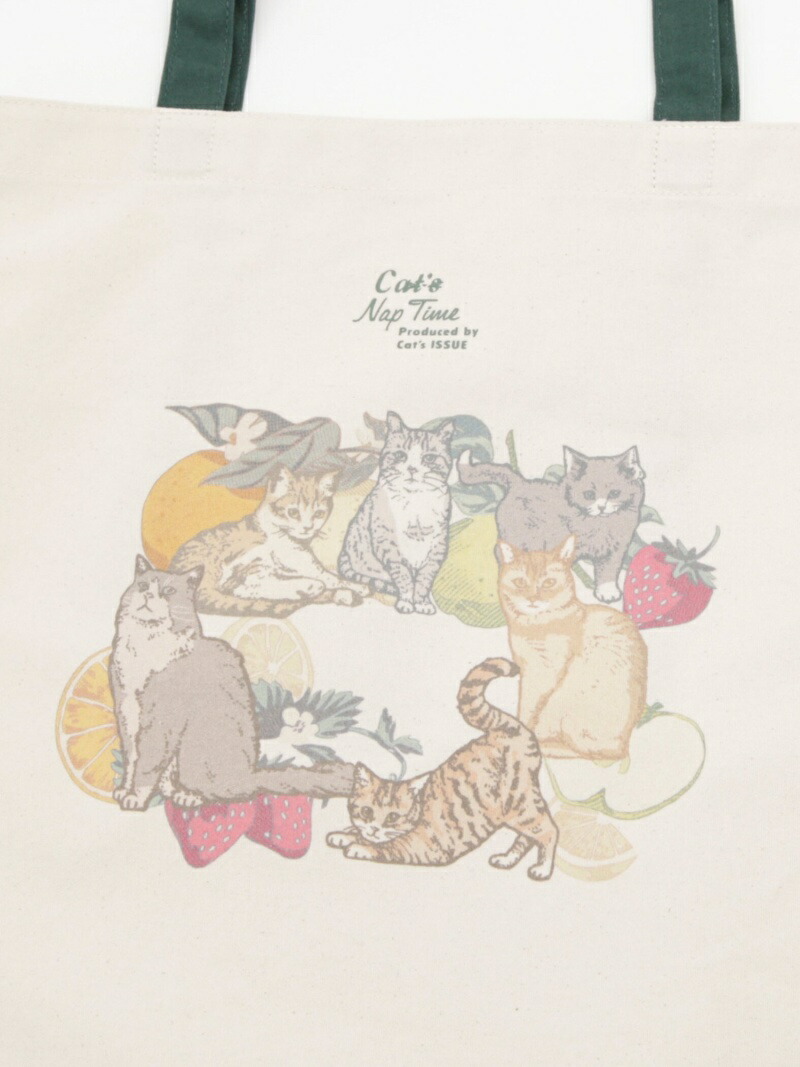 楽天市場】Cat's NapTime/サブキャンバストートバッグ Afternoon Tea