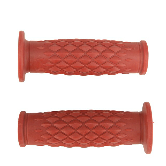 赤い三輪車 グリップ付きハンドル アンティーク、オールドスタイル