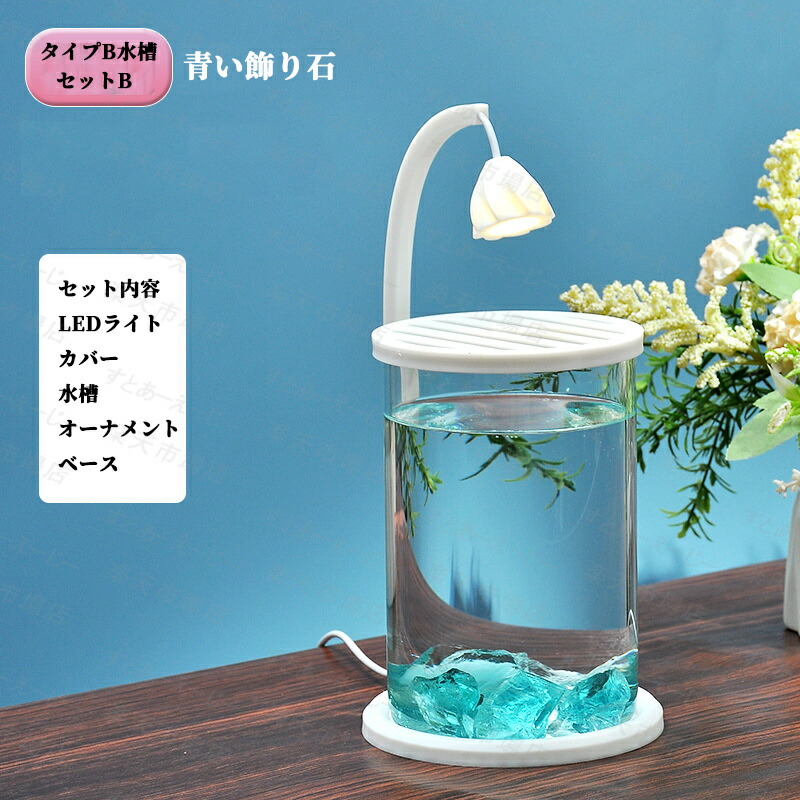 楽天市場】水槽セット 金魚鉢 金魚 飼育 アクアリウム 容器 透明