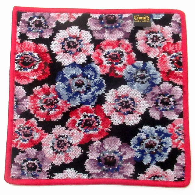 楽天市場】FEILER フェイラー ハンカチ タオル レディアネモネ