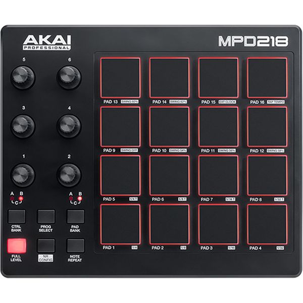 楽天市場】【送料込】AKAI Professional MPD218 / USB - MIDIパッド