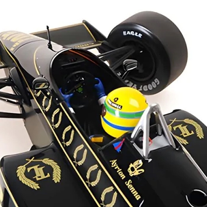 楽天市場】ミニカー 1/18 ロータス ルノー 98T アイルトン・セナ