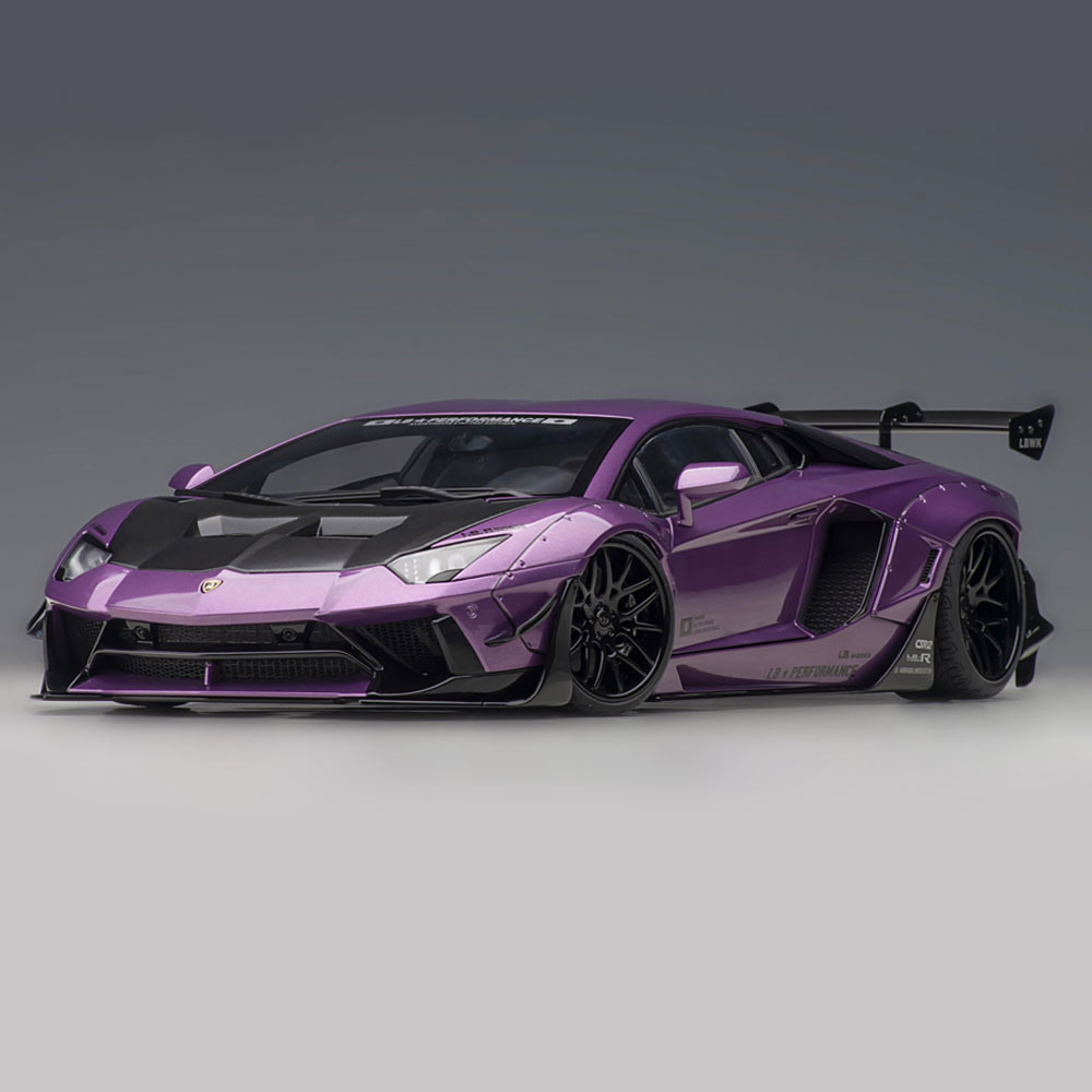 楽天市場】ミニカー 1/18 ランボルギーニ アヴェンタドール リミテッド