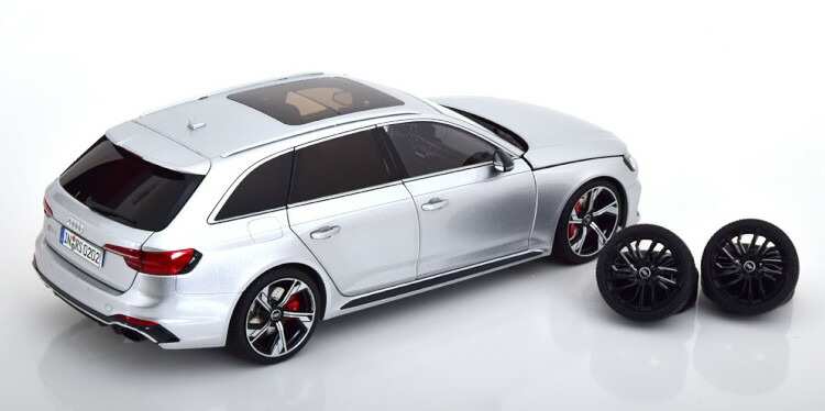 楽天市場】Keng Fai 1/18 アウディ RS4 アバント 2020 シルバー