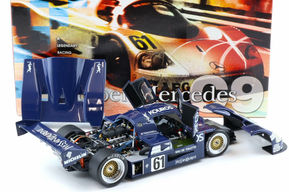 楽天市場】エグゾト 1/18 ザウバーメルセデス C9 クーロス 1987 スパ