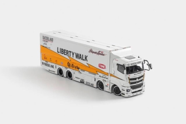 GCD 1/64 三菱 ふそう LB-TRUCKS リバティウォーク 3台セット GCD 1/64