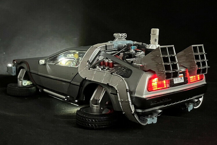 楽天市場】ホットウィール 1/18 バック・トゥ・ザ・フューチャー