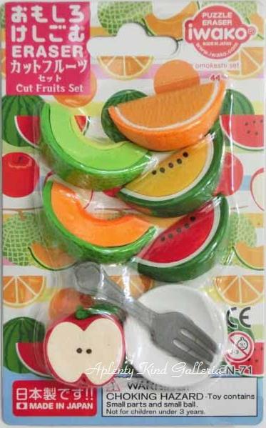 楽天市場】【 IWAKO 】 おもしろけしごむ ER-BRI049 カットフルーツ