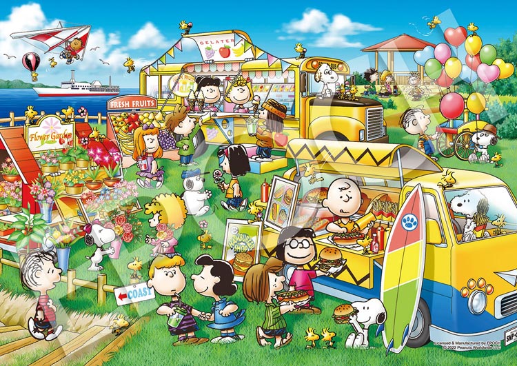 ピーナッツ パイレーツスヌーピー の大冒険 ジグソーパズル 1000ピース