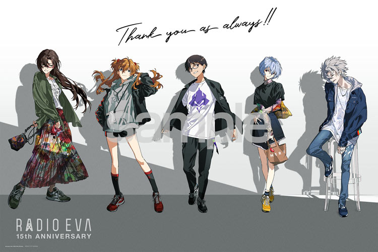 楽天市場】ジグソーパズル RADIO EVA Illustration 09 Thank you as