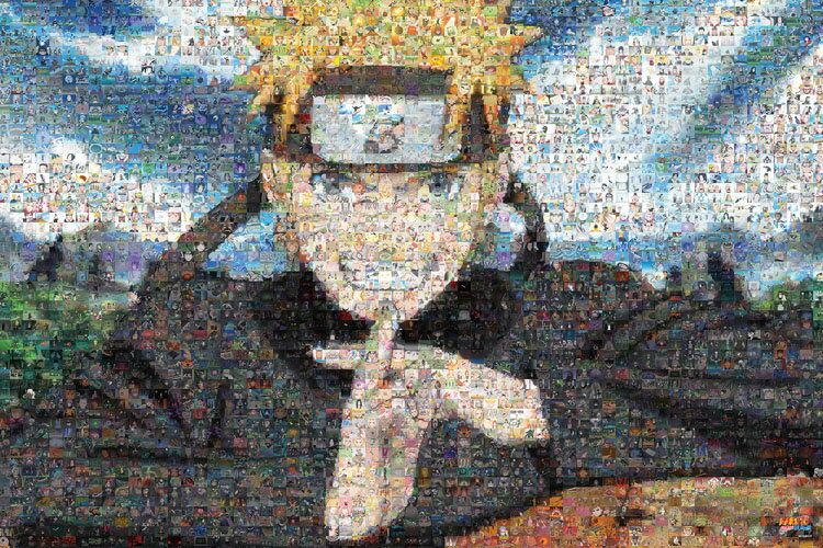 楽天市場】ジグソーパズル NARUTO-ナルト-疾風伝 モザイクアート