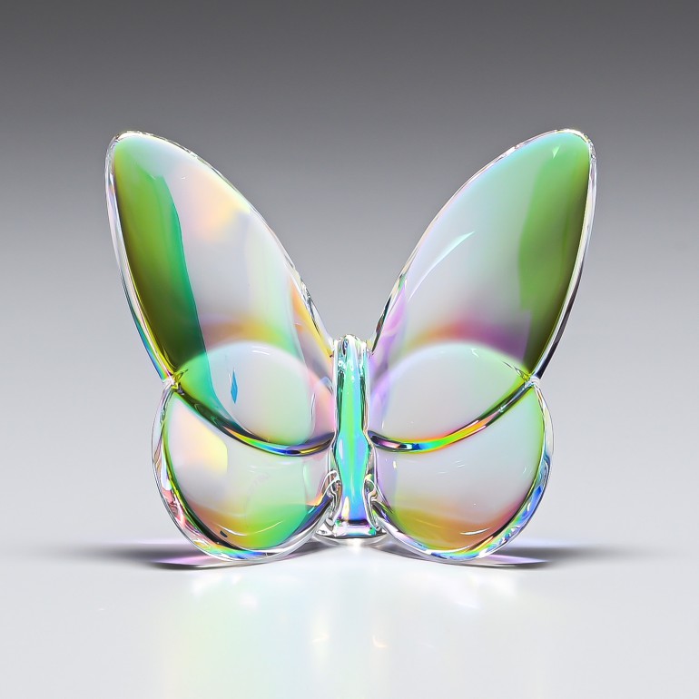 楽天市場】バカラ Baccarat クリスタルフィギュア ラッキーバタフライ