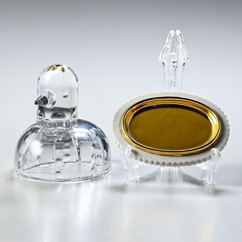 楽天市場】バカラ Baccarat 置物 ZOO ダック ジュエリーボックス