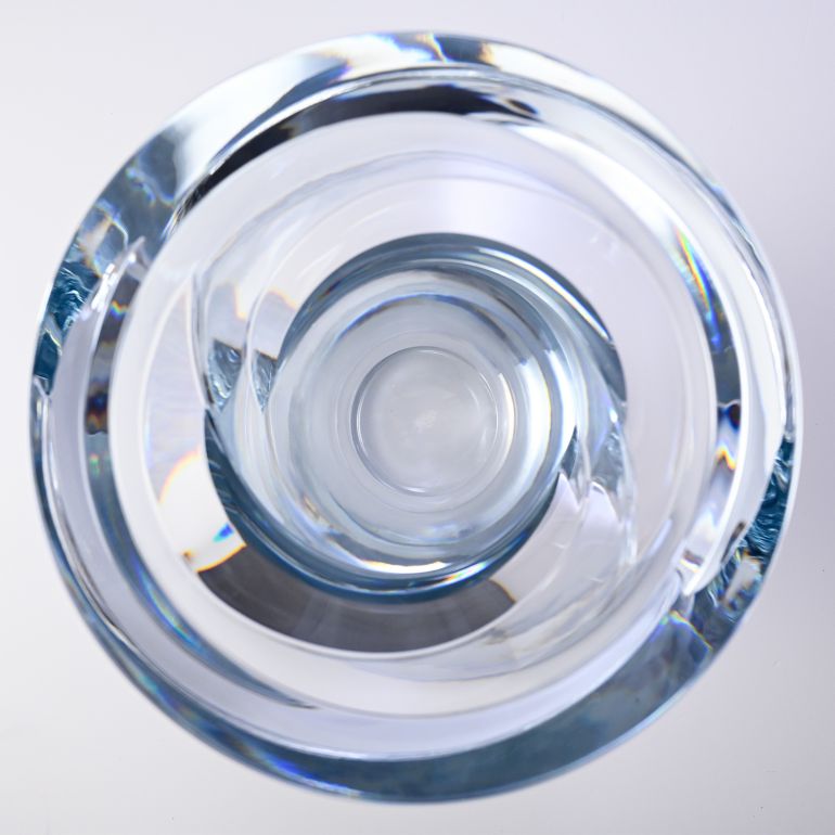 楽天市場】【名入れ可有料】バカラ Baccarat 花瓶 ベース トルネード