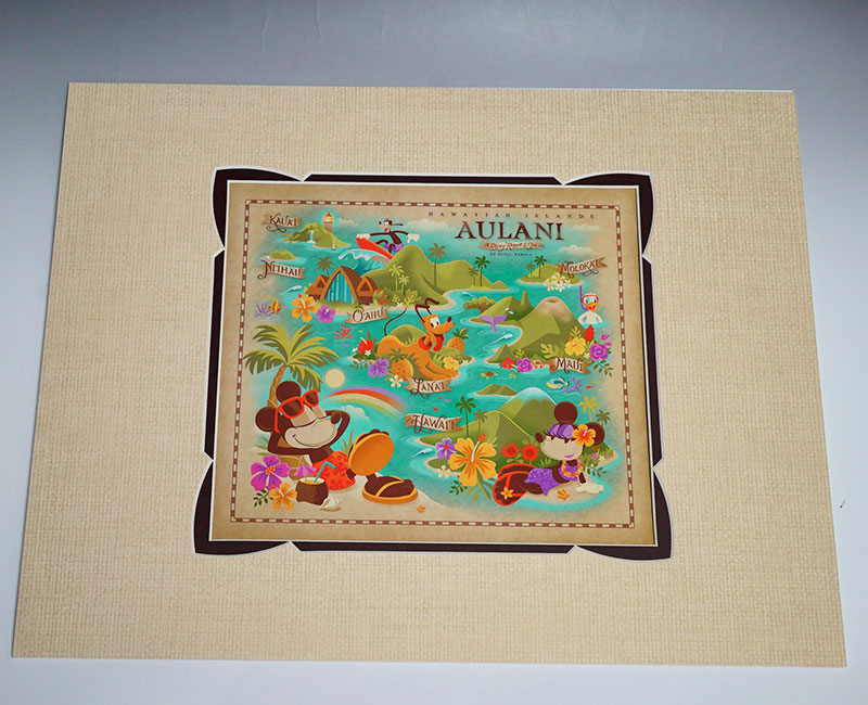 ディズニーアウラニ絵画