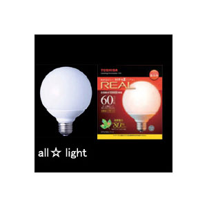 10個セット 東芝REAL電球形蛍光灯 電球色EFD15EL/11-Z口金E26 10個