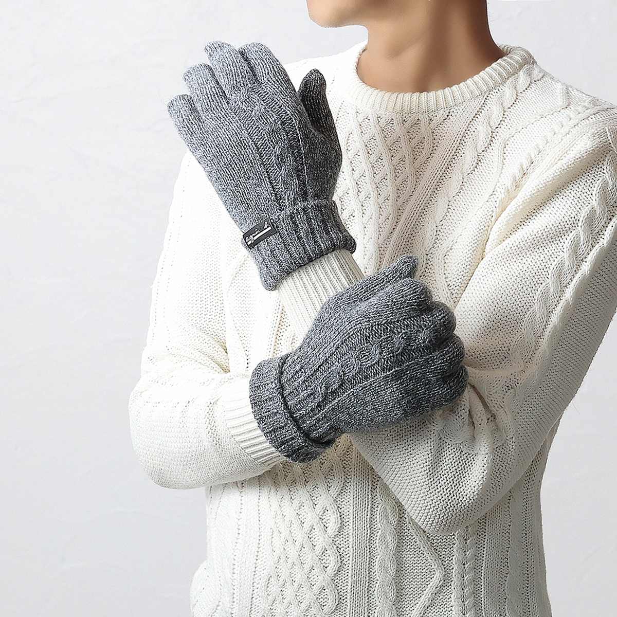 ユリウス JULIUS アルパカ 手袋 ハンドウォーマー グローブ JULIUS