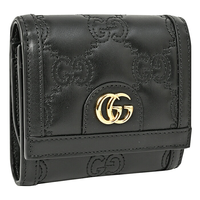 楽天市場】グッチ GUCCI 財布 二つ折り GGマトラッセ キルティング