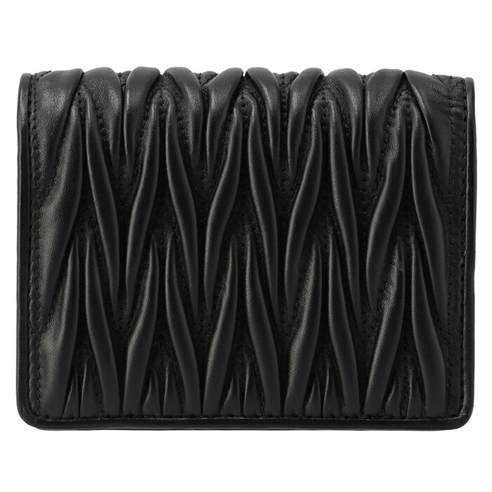 楽天市場】ミュウミュウ MIU MIU 財布 二つ折り マテラッセ ミニ財布