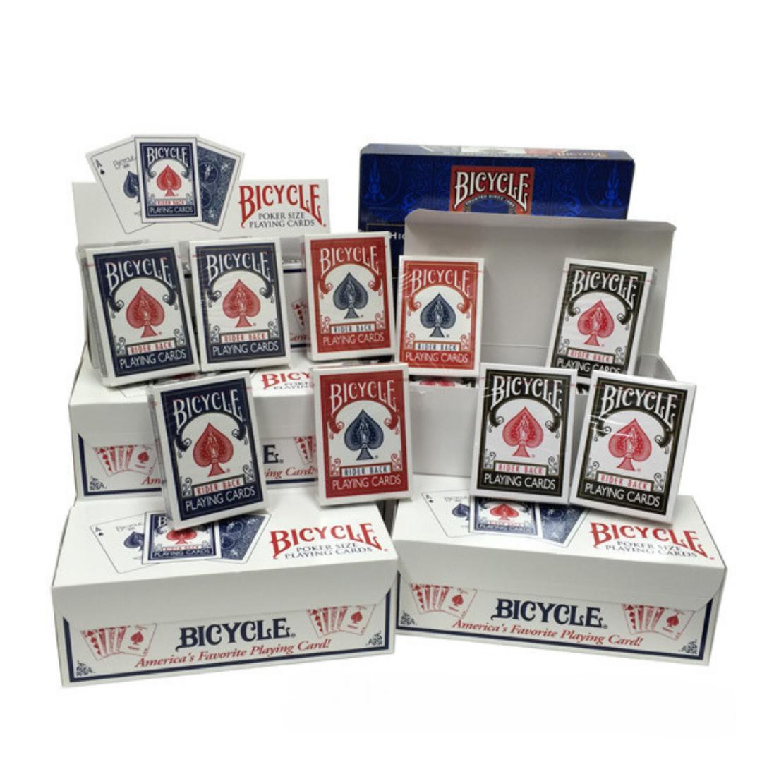 Bicycle Rider Back トランプ 赤 12個 レギュラートランプ Bicycle