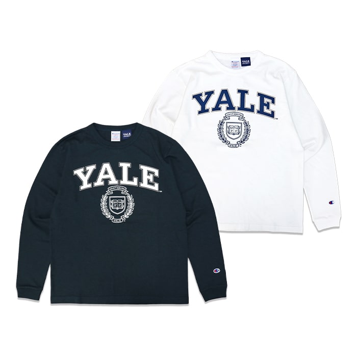 楽天市場】CHAMPION チャンピオン T1011 YALE LONG SLEEVE TEE 22FW