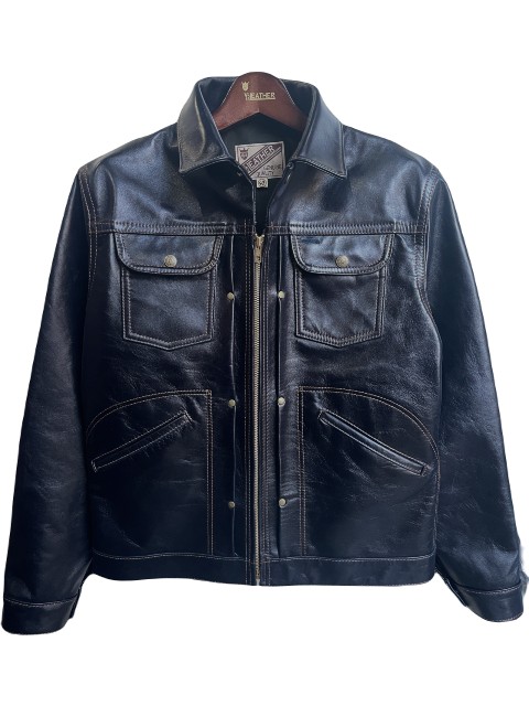 楽天市場】Y'2LEATHERワイツーレザーINDIGO HORSE 60'S DENIM ZIP JKT