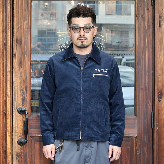 ROY reflectoverjoy コーデュロイジャケット ネイビー ROY reflect