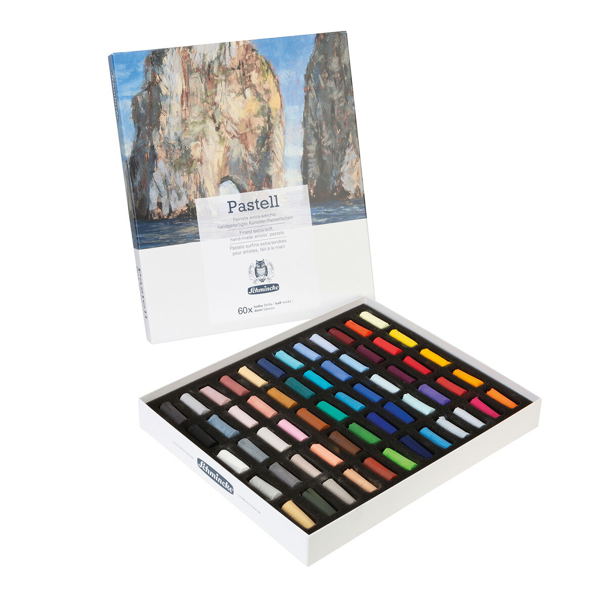 ブランドターレンスジャパン 色ソフトパステル60色＋ハーフ60色