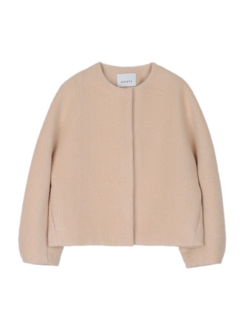 楽天市場】【SALE／60%OFF】アルパカヘリンボンショートコート ANAYI