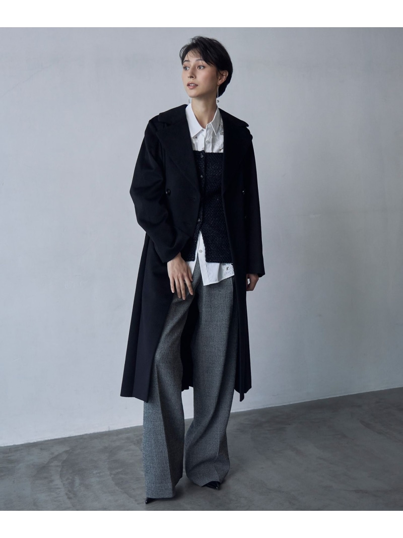 楽天市場】カシミヤドレストレンチコート ANAYI アナイ ジャケット