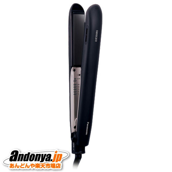 楽天市場】パナソニック 黒 ストレートアイロン ナノケア eh?hs9aの通販