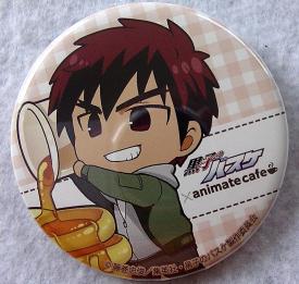 黒子のバスケ アニメイトカフェ クランチ バレンタイン 缶バッジ 火神